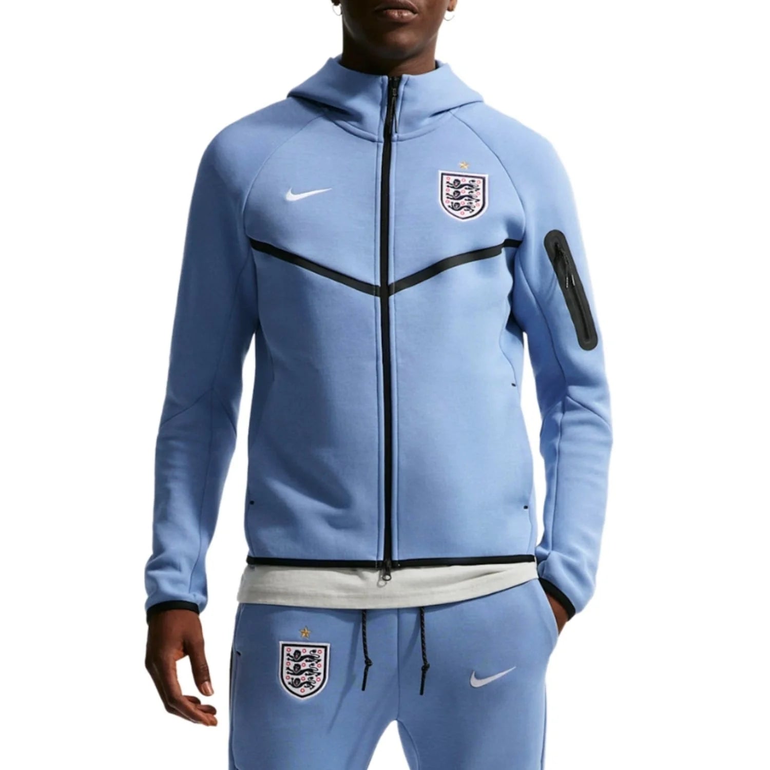 Moletom Tech Fleece Inglaterra 2026 Masculino