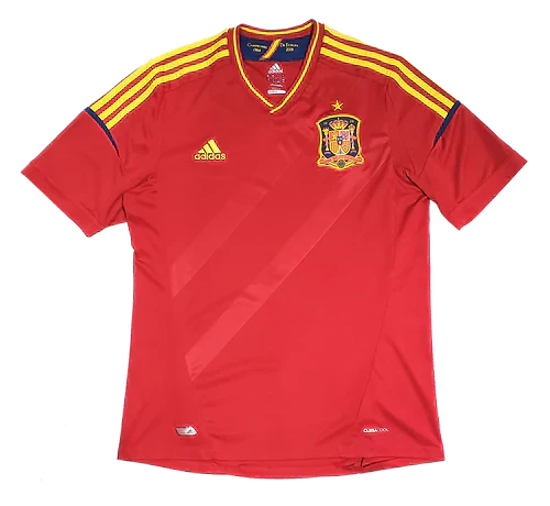 Camisa Retrô Espanha 2012 Masculina
