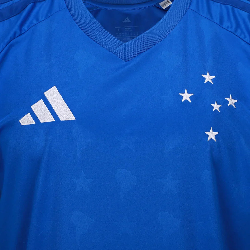Camisa Manga Longa Cruzeiro Titular 2026/27 Masculina