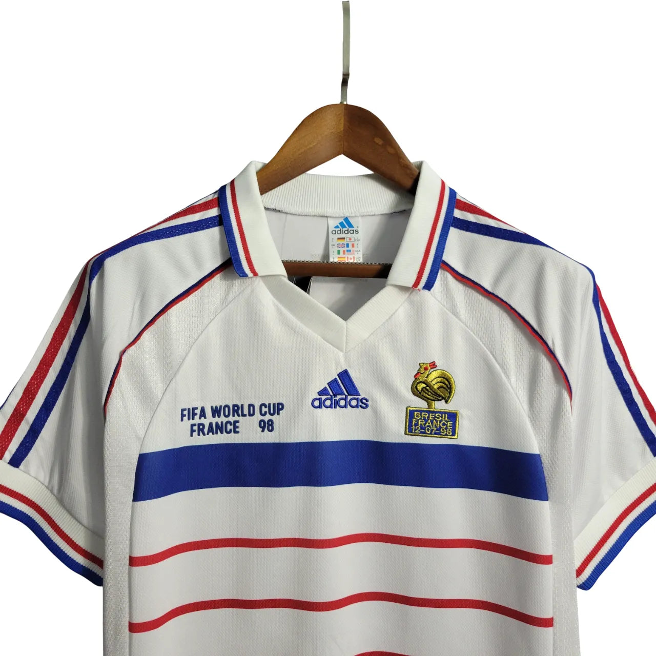 Camisa Retrô França 1998 Masculina