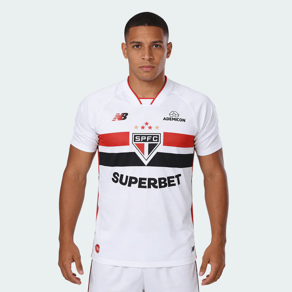 Camisa Spfc Titular 2026/27 Torcedor Masculina