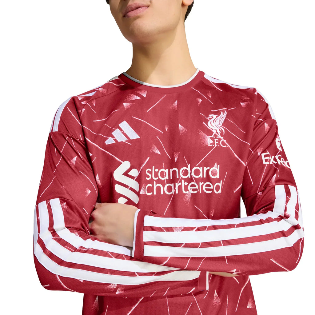 Camisa I Manga Longa Liverpool 2026/27 Jogador Masculina