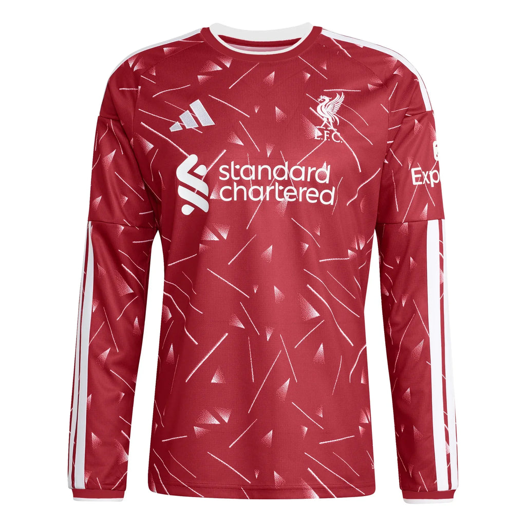 Camisa I Manga Longa Liverpool 2026/27 Jogador Masculina