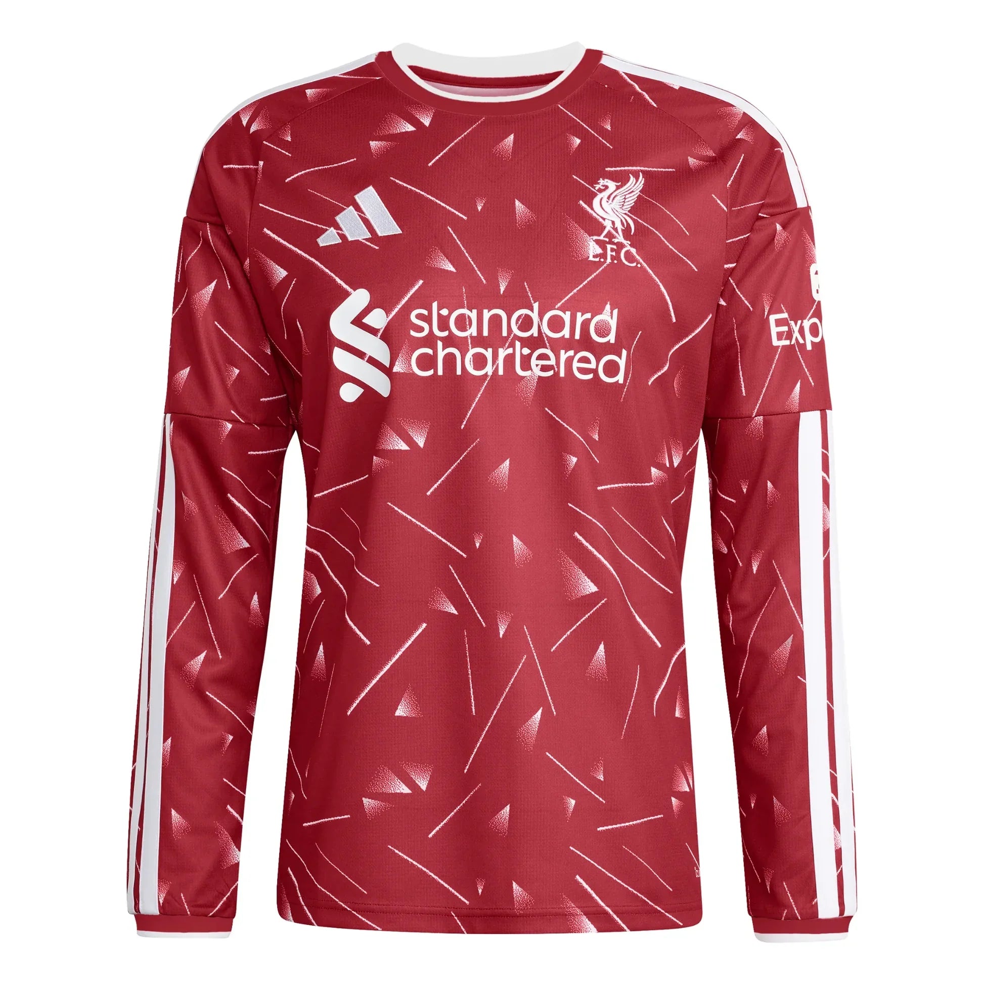 Camisa I Manga Longa Liverpool 2026/27 Jogador Masculina