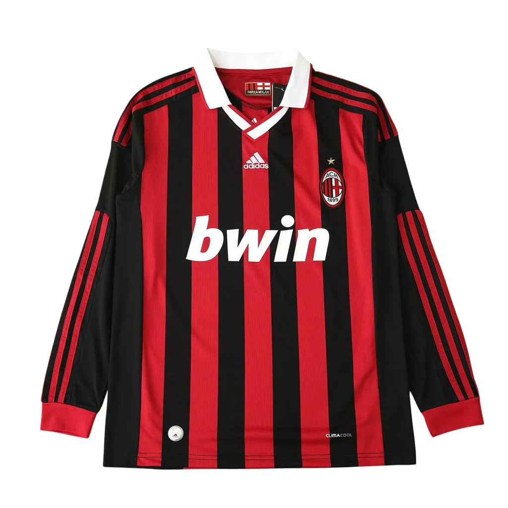Camisa Manga Longa Retrô Milan I 2009 Masculina