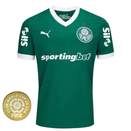 Camisa I Palmeiras / Patrocínios 2025/26 Masculina