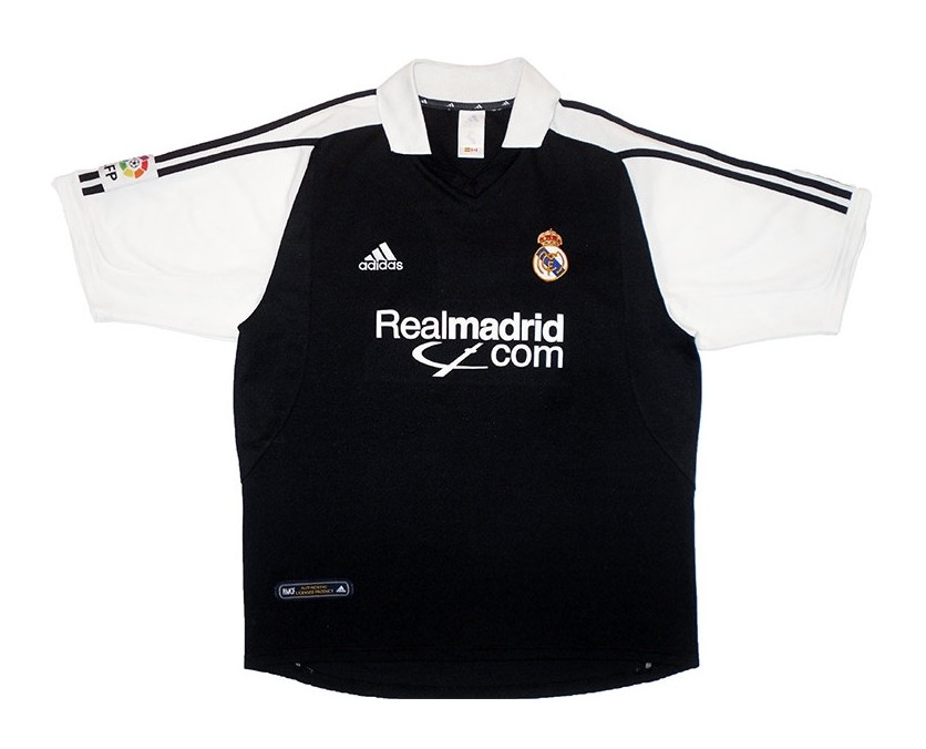 Camisa Retrô Real Madrid II 2001 Masculina