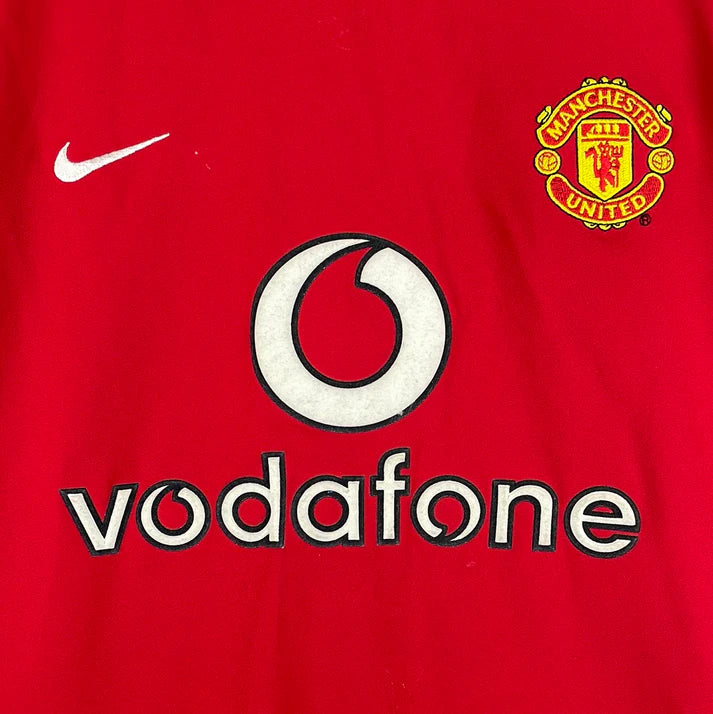 Camisa Retrô Manchester United I 2002 Masculina