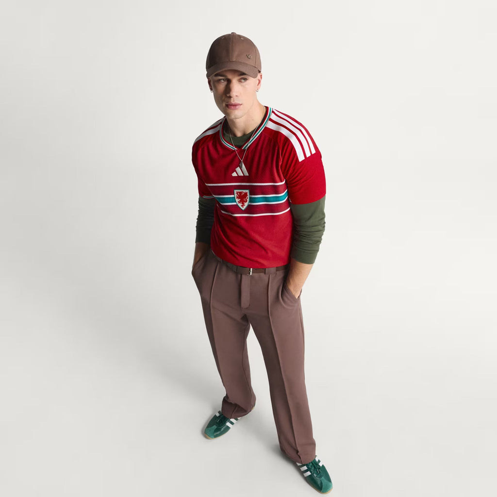 Camisa I País Gales 2026/27 Jogador Masculina
