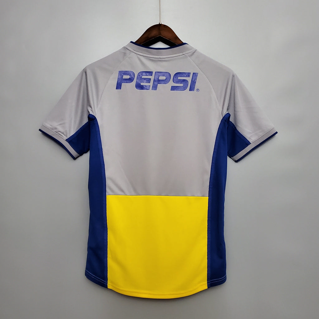 Camisa Retrô Boca Juniors II 2001 Masculina
