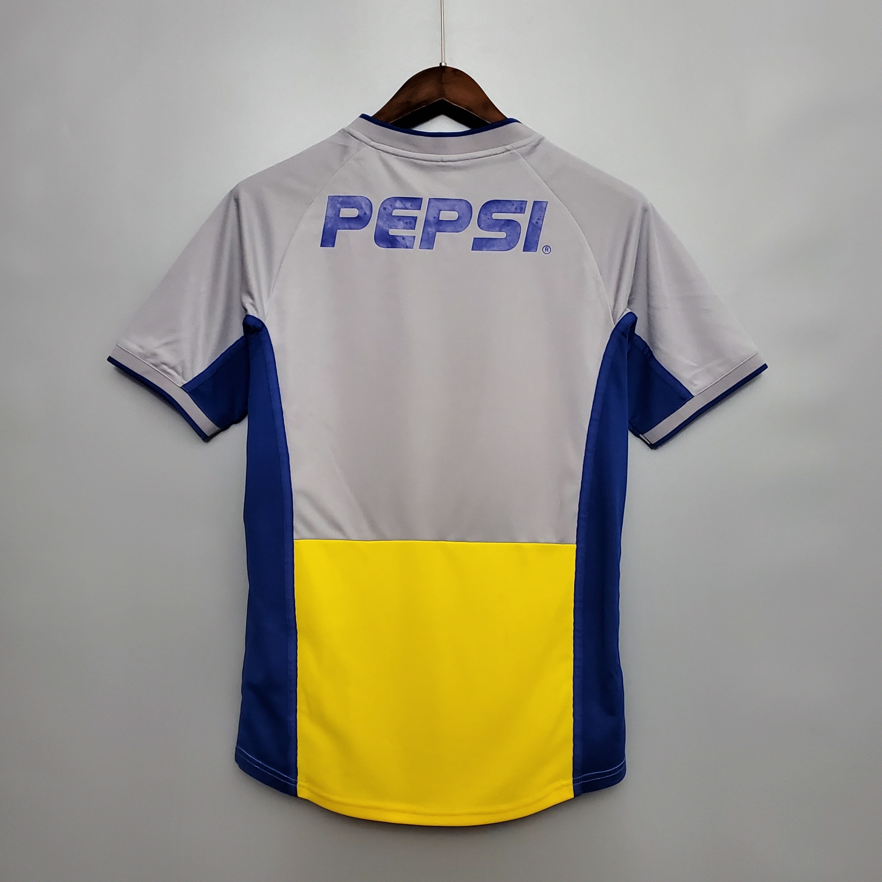 Camisa Retrô Boca Juniors II 2001 Masculina