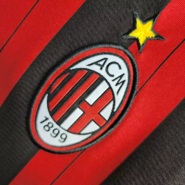 Camisa Manga Longa Retrô Milan I 2013 Masculina