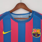 Camisa Manga Longa Retrô Barcelona I 2005 Masculina