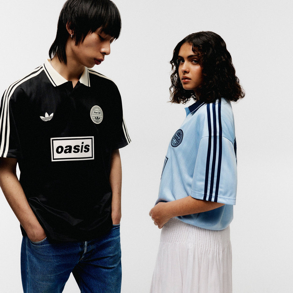 Camisa Oasis Live '25 X Adidas Azul Céu