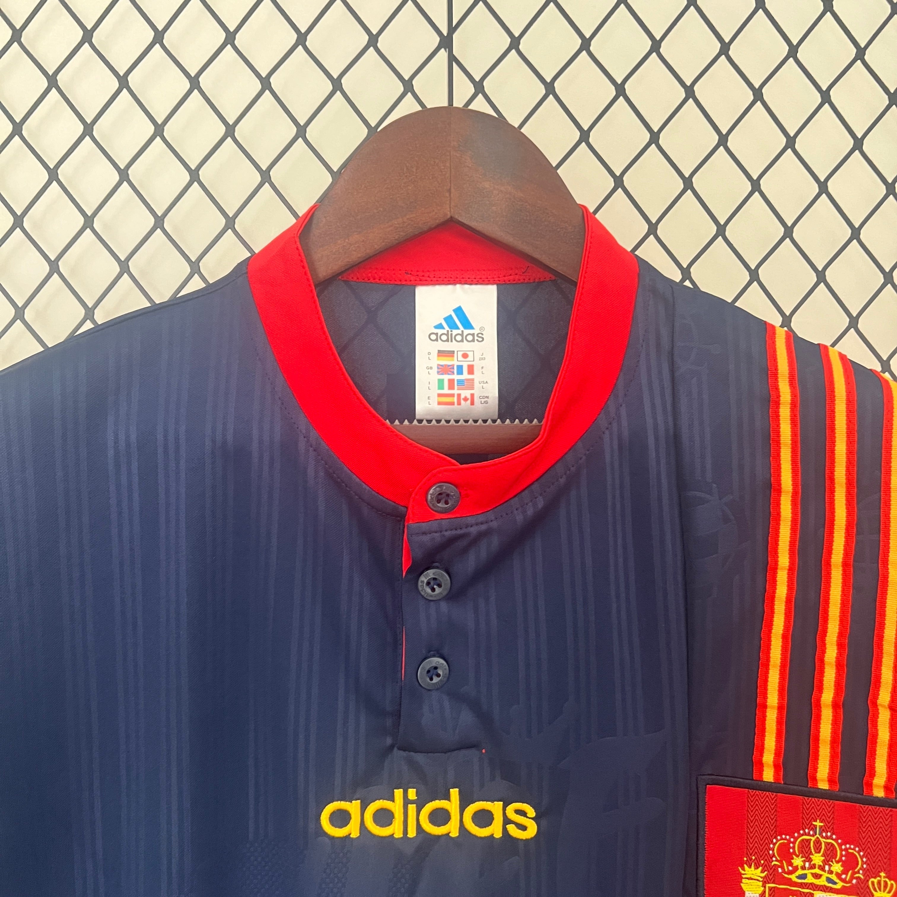 Camisa Retrô Espanha II 1996 Masculina