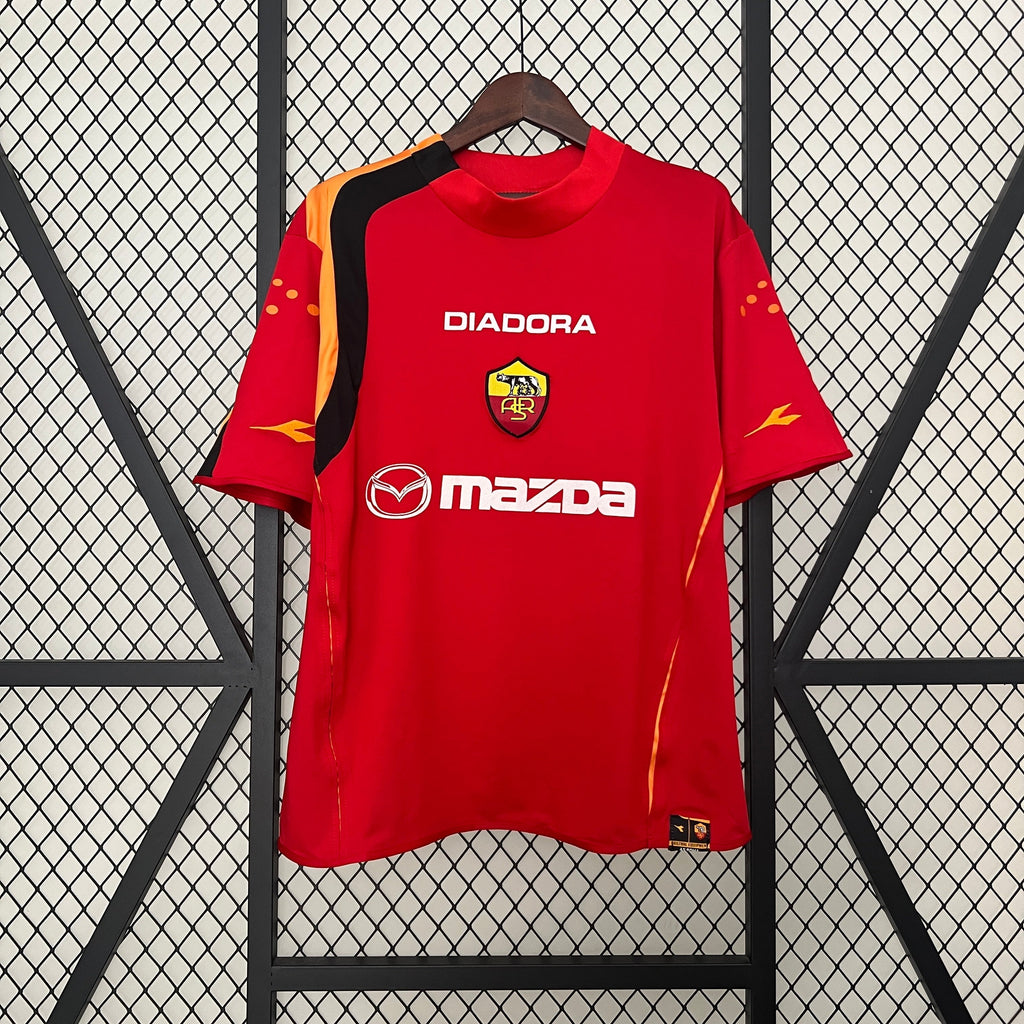 Camisa Retrô Roma I 2004/05 Masculina