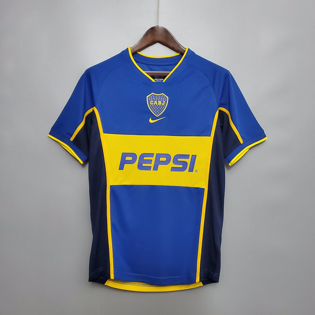 Camisa Retrô Boca Juniors I 2001 Masculina