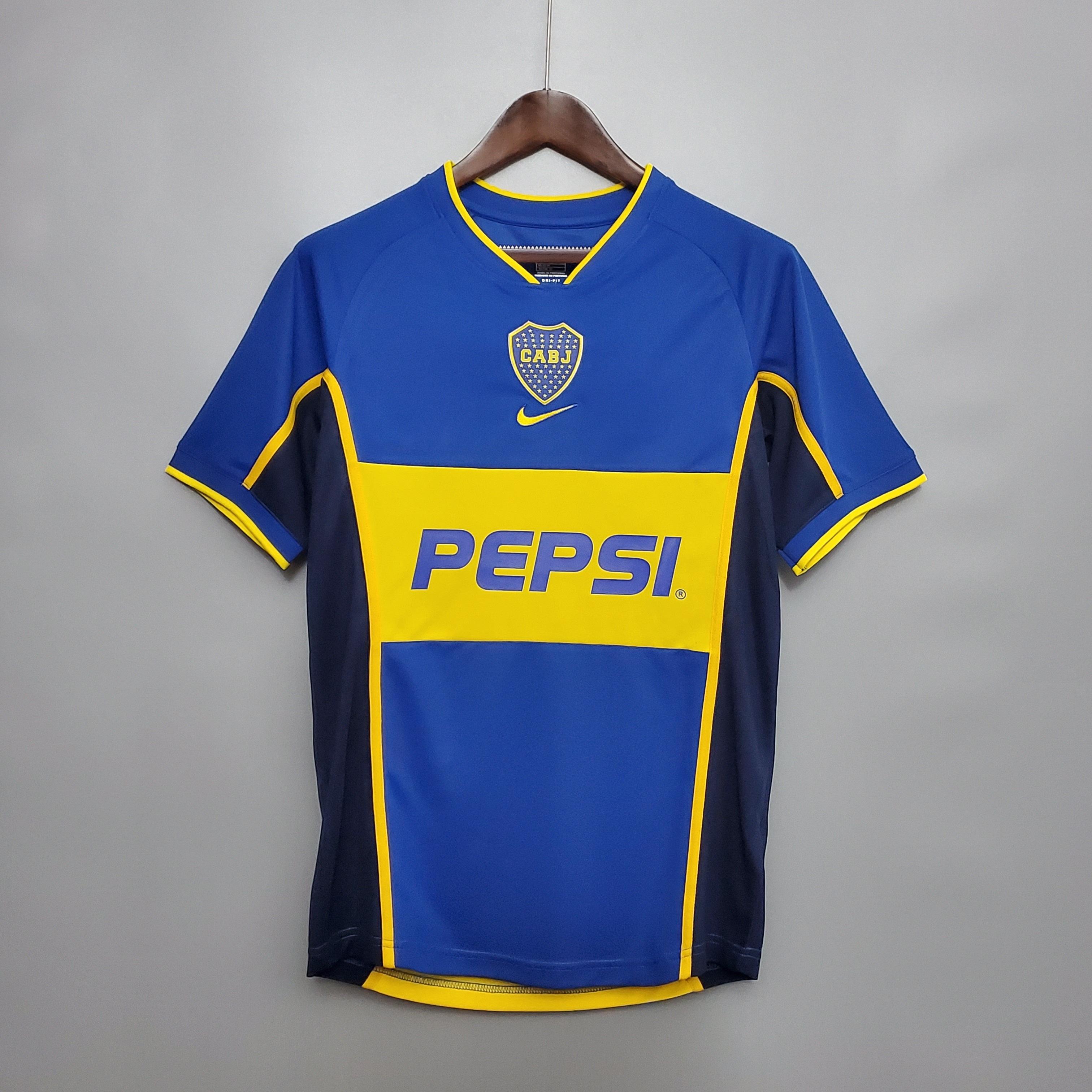 Camisa Retrô Boca Juniors I 2001 Masculina