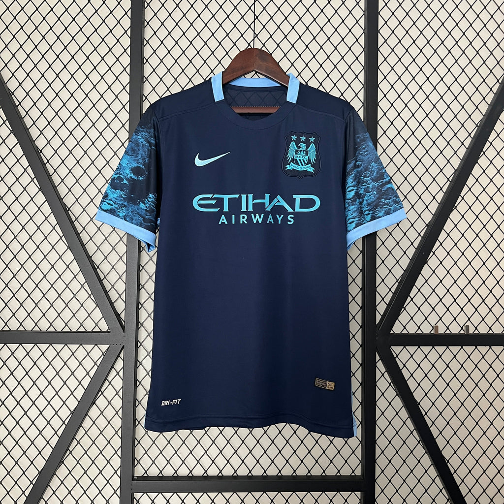 Camisa Retrô Manchester City II 2015 Masculina