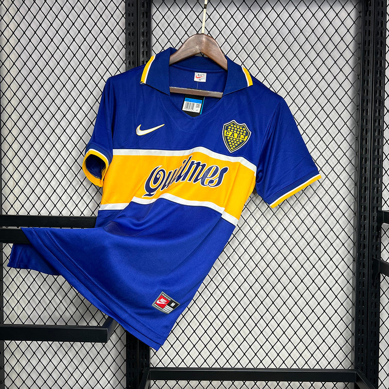 Camisa Retrô Boca Juniors 1996 / 97 1996/97 Masculina