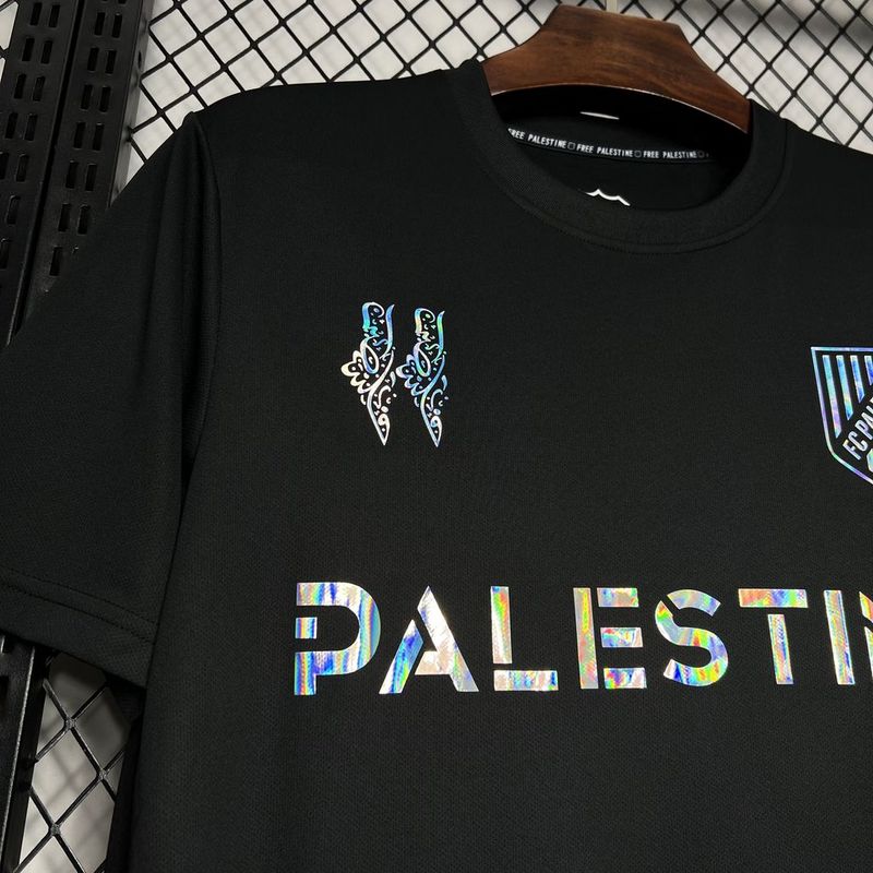 Camisa Palestino Balmain Edição 2024/25 Masculina