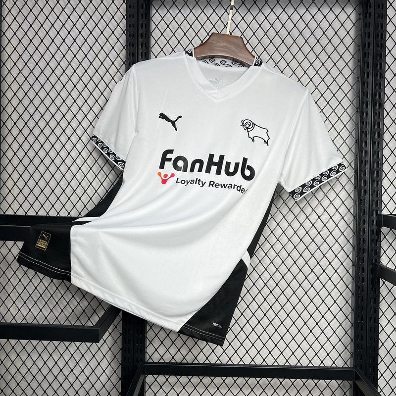 Camisa Derby County Fc 2024/25 Masculina