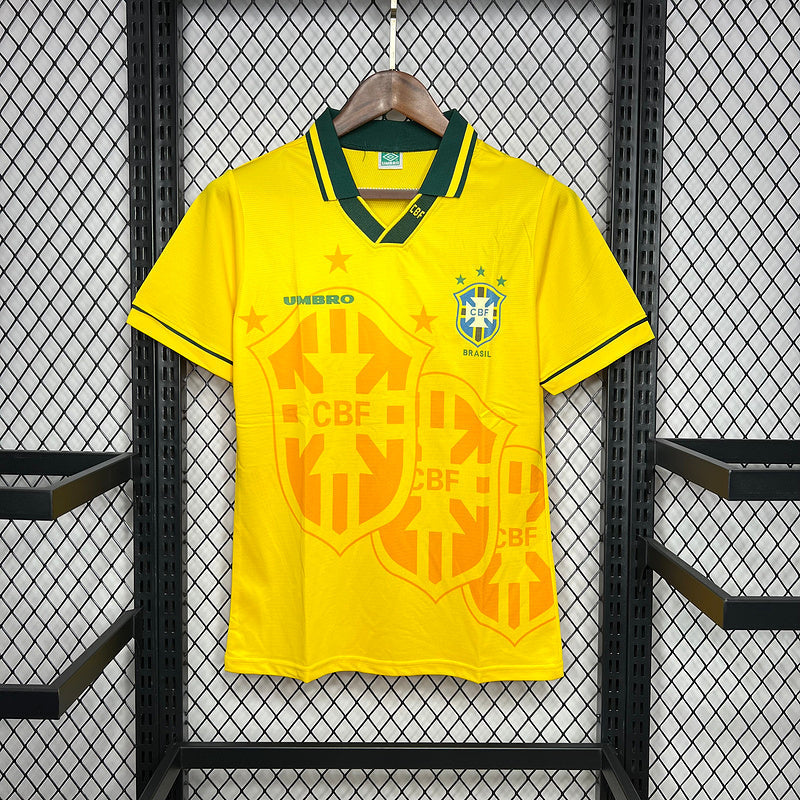 Camisa Retrô Brasil 1994/95 Masculina