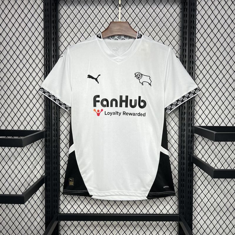 Camisa Derby County Fc 2024/25 Masculina