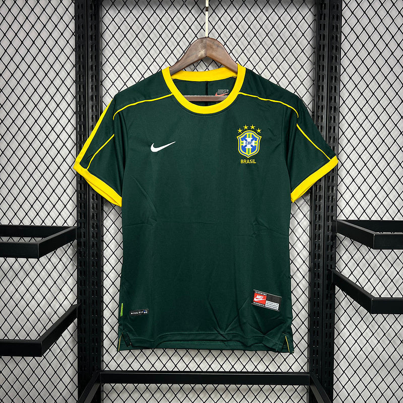 Camisa Retrô Brasil 1997/98 Masculina