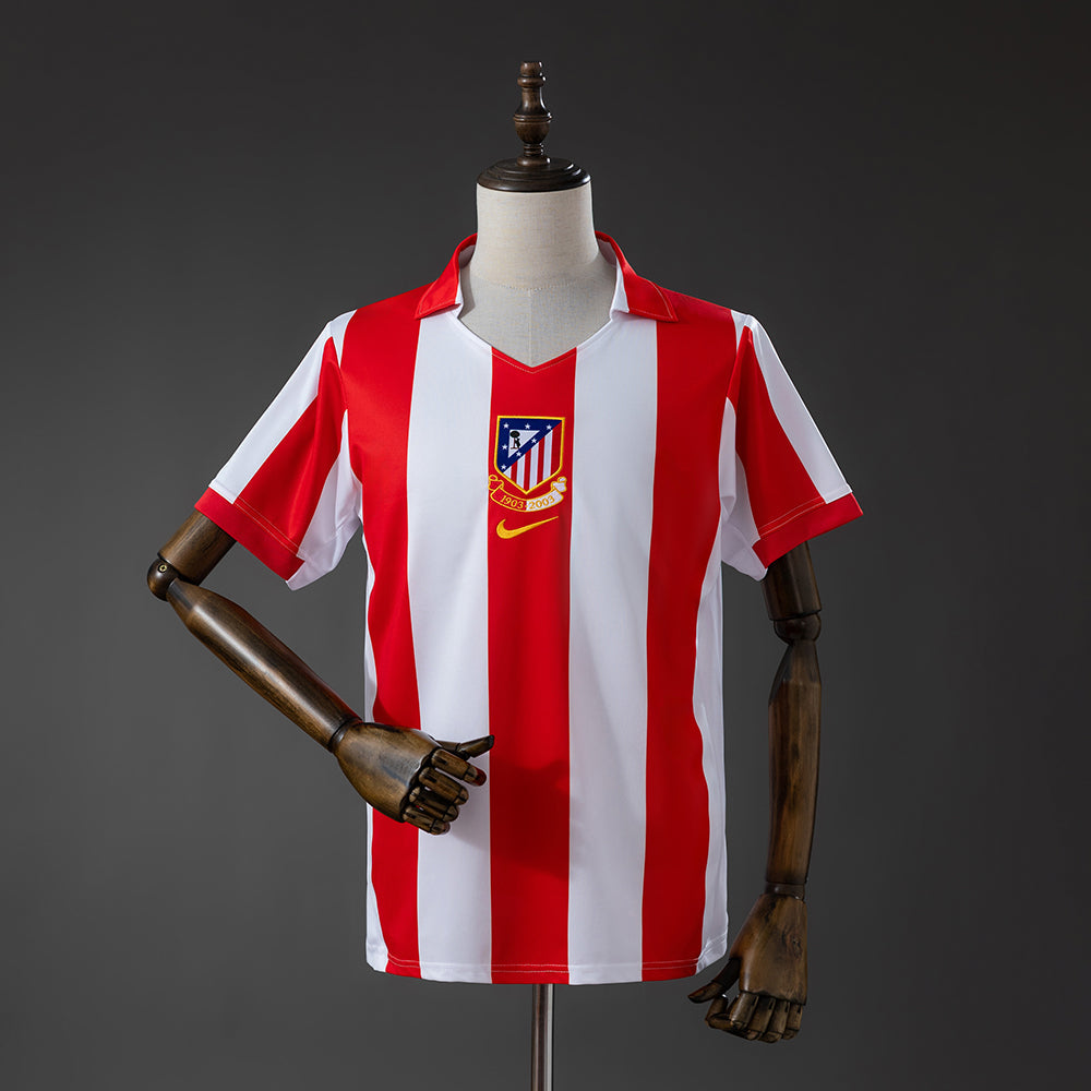 Camisa Retrô Atlético Madrid 2003 Masculina