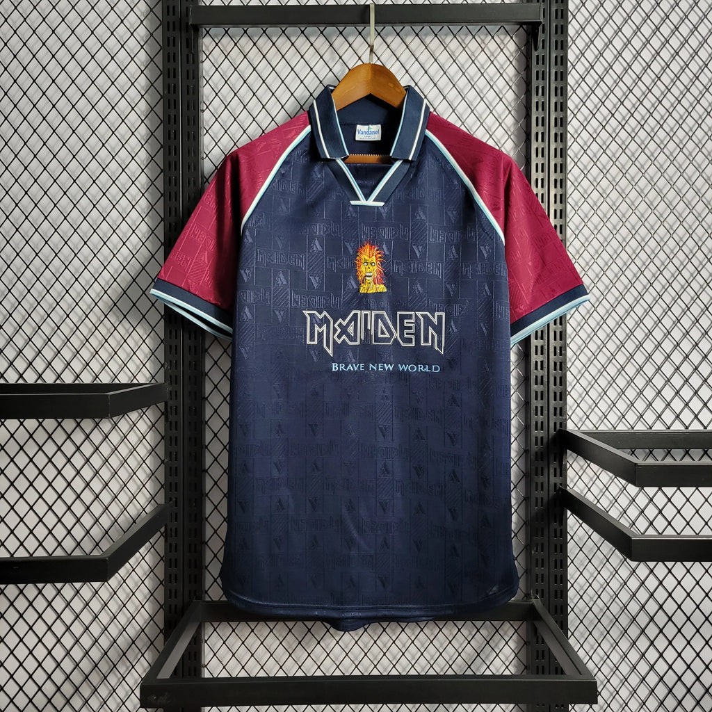 Camisa I West Ham X Iron Maiden 1999 Masculina
