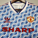 Camisa Retrô Manchester United 1990/92 Masculina