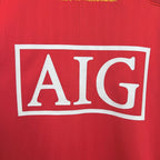 Camisa Retrô Manchester United I 2007/08 Masculina