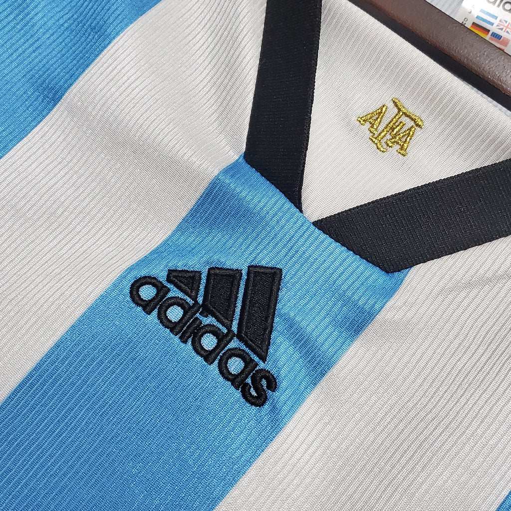 Camisa Retrô Argentina I 1998 Masculina
