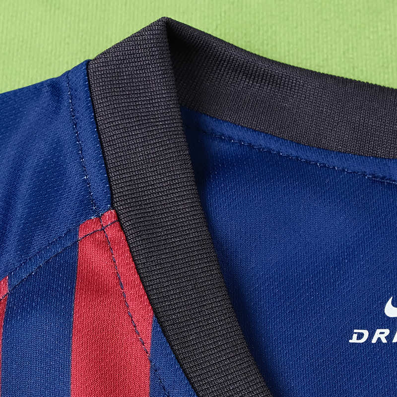 Camisa Manga Longa Retrô Barcelona I 2017 Masculina