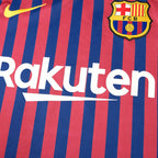 Camisa Manga Longa Retrô Barcelona I 2017 Masculina