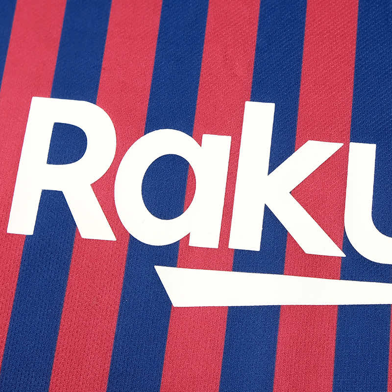 Camisa Manga Longa Retrô Barcelona I 2017 Masculina