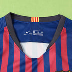 Camisa Manga Longa Retrô Barcelona I 2017 Masculina