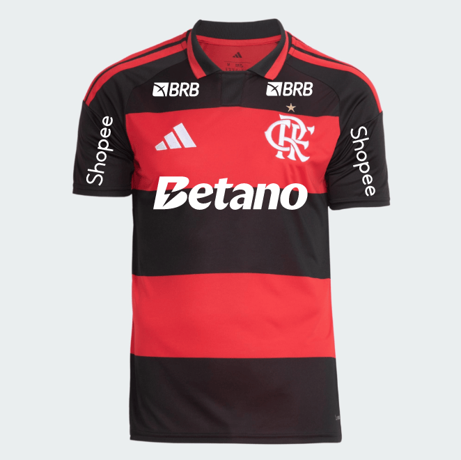 Camisa Flamengo Titular 2026/27 Torcedor Masculina