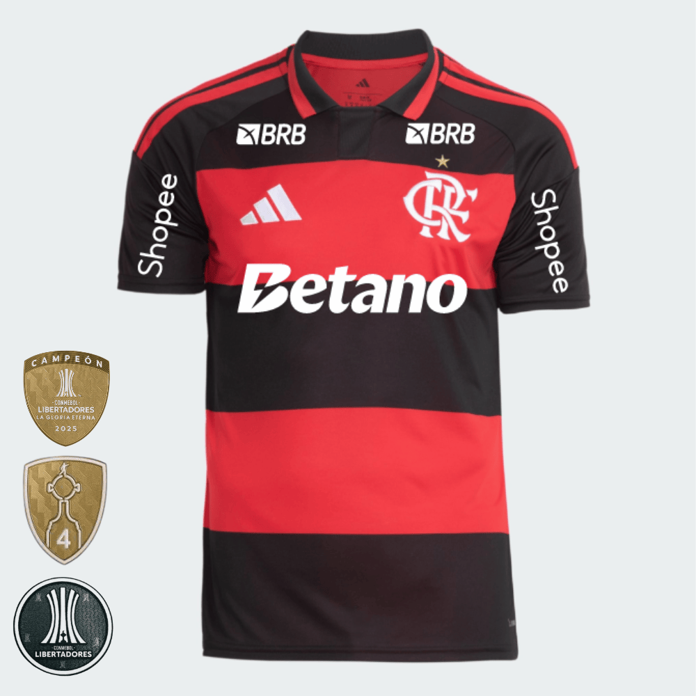 Camisa Flamengo Titular 2026/27 Torcedor Masculina