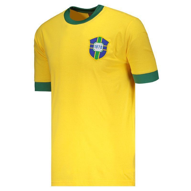 Camisa Retrô Brasil 1970 Masculina