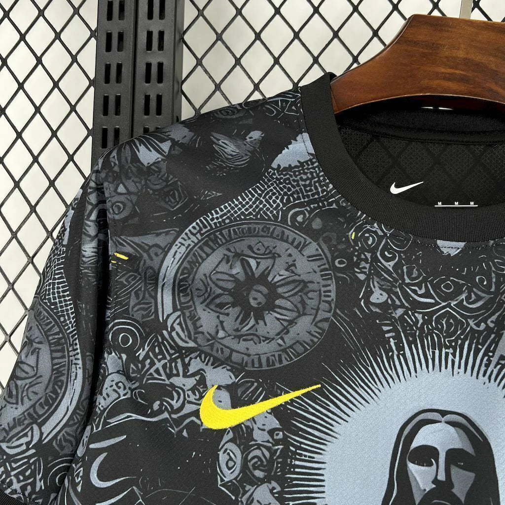 Camisa Brasil Edição Especial 'Cristo Redentor' Preta