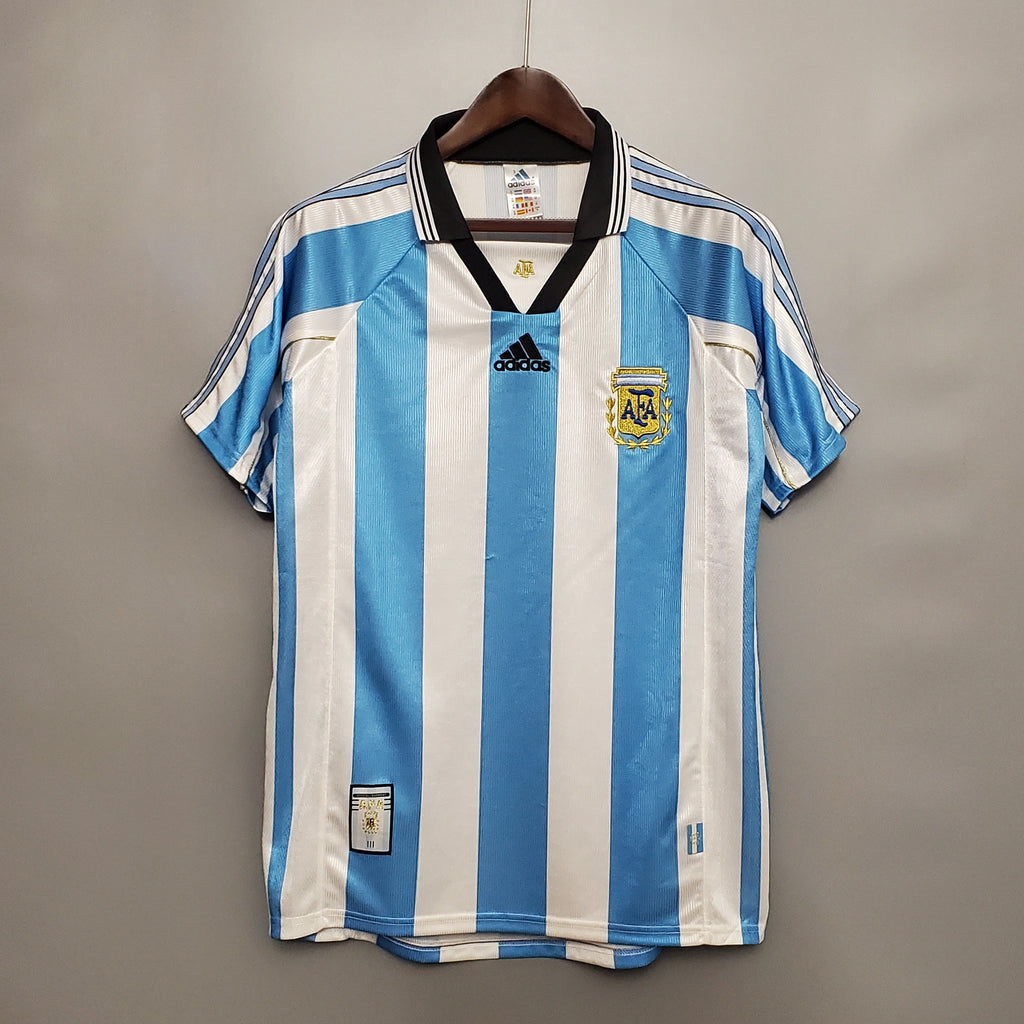 Camisa Retrô Argentina I 1998 Masculina