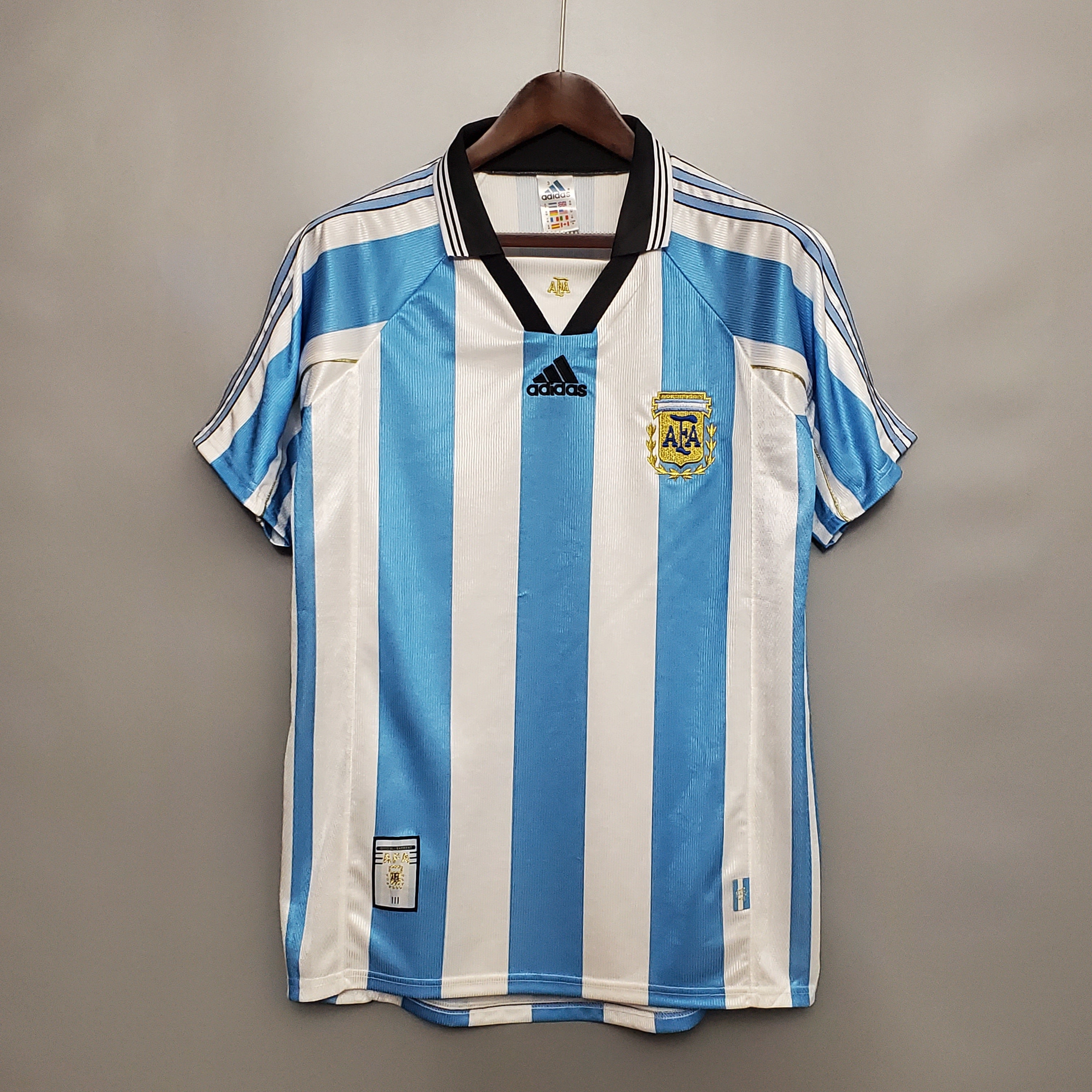 Camisa Retrô Argentina I 1998 Masculina