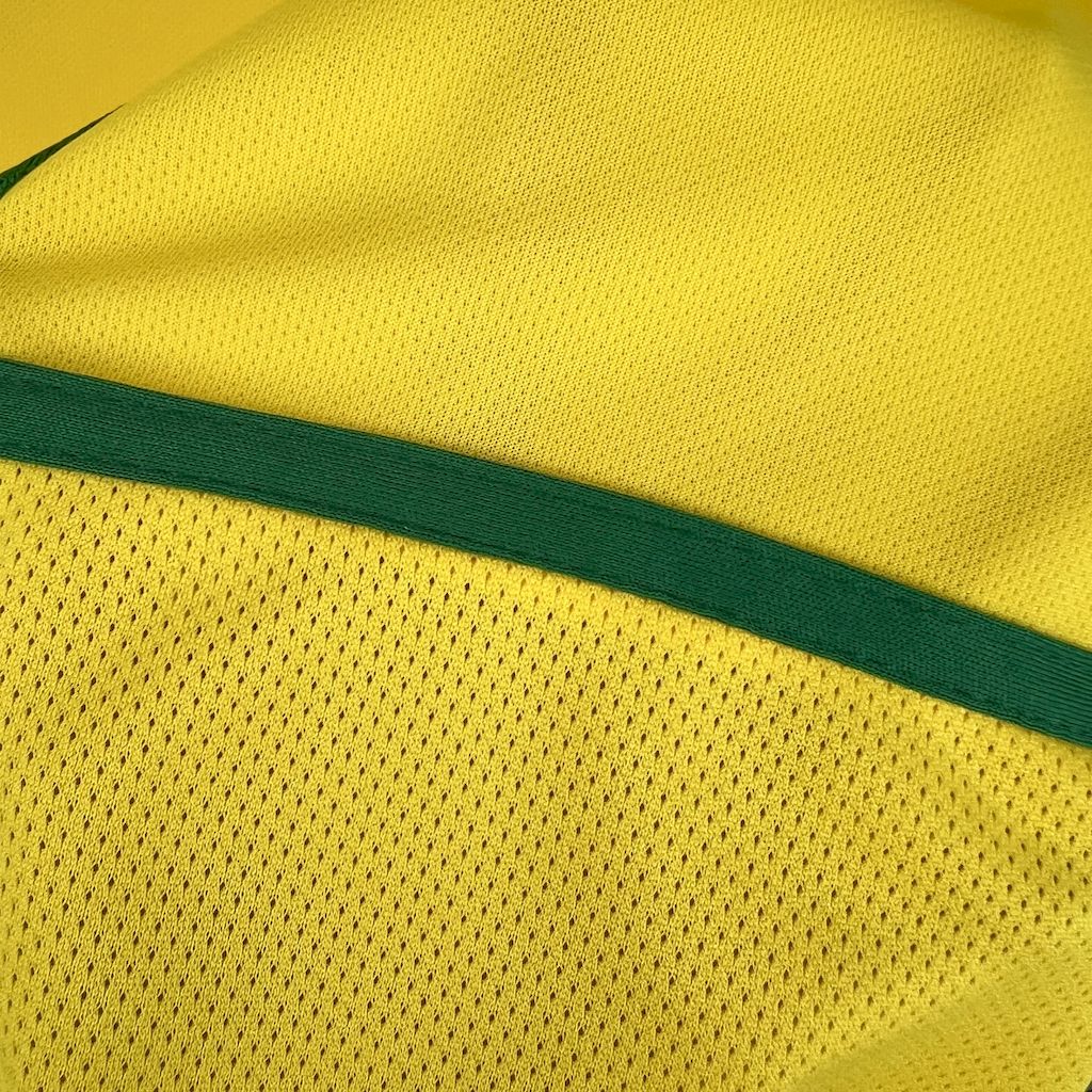 Camisa Retrô Brasil 2002/02 Masculina