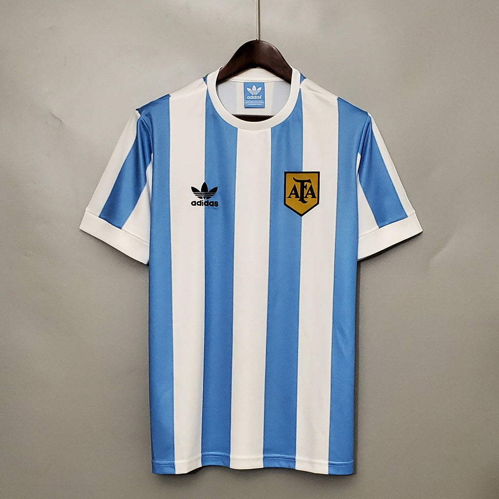 Camisa Retrô Argentina I 1978 Masculina