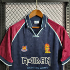 Camisa I West Ham X Iron Maiden 1999 Masculina