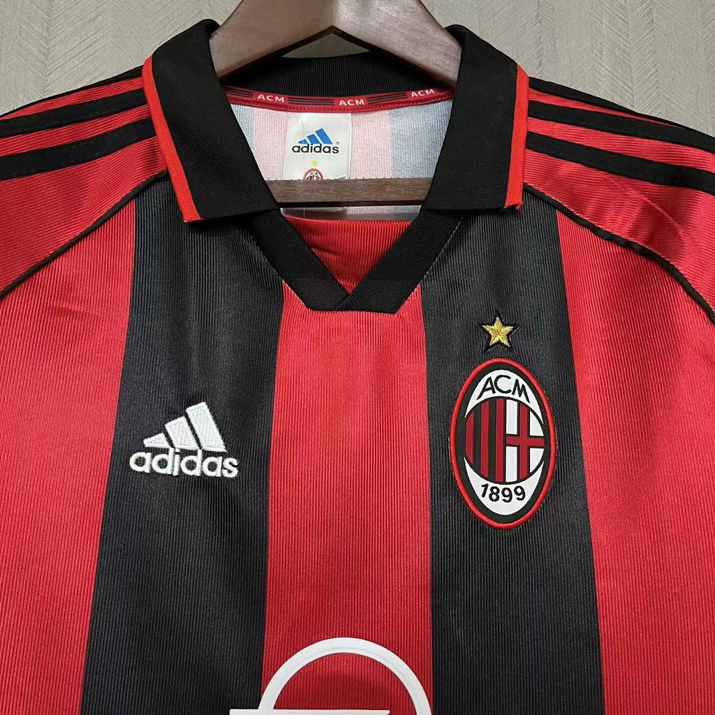 Camisa Retrô Milan I 1998 Masculina
