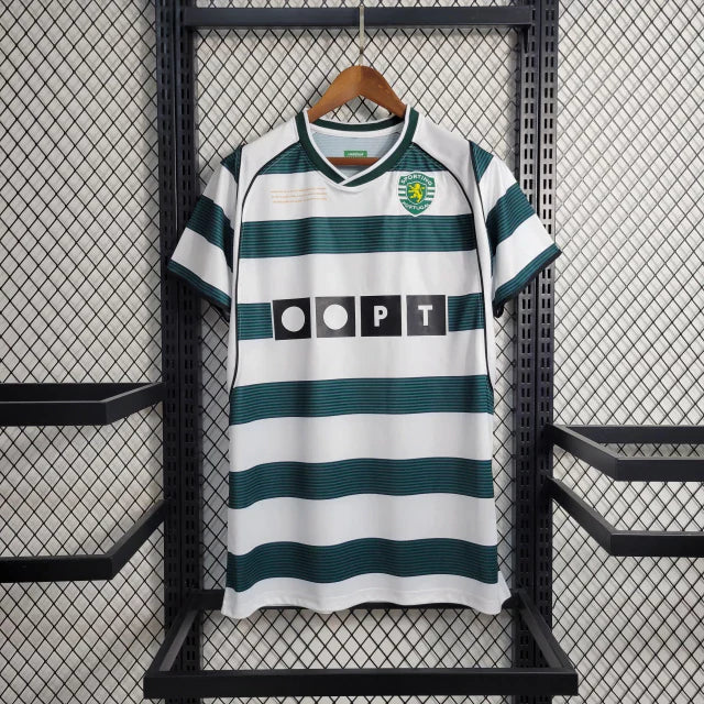 Camisa Retrô Sporting 2001 2001 Masculina