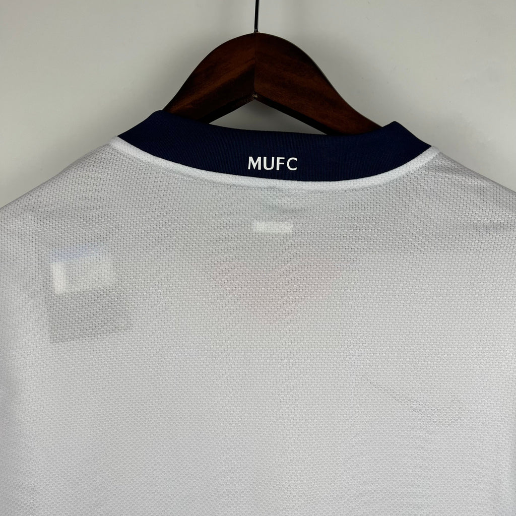 Camisa Manga Longa Retrô Manchester United II 2007 Masculina